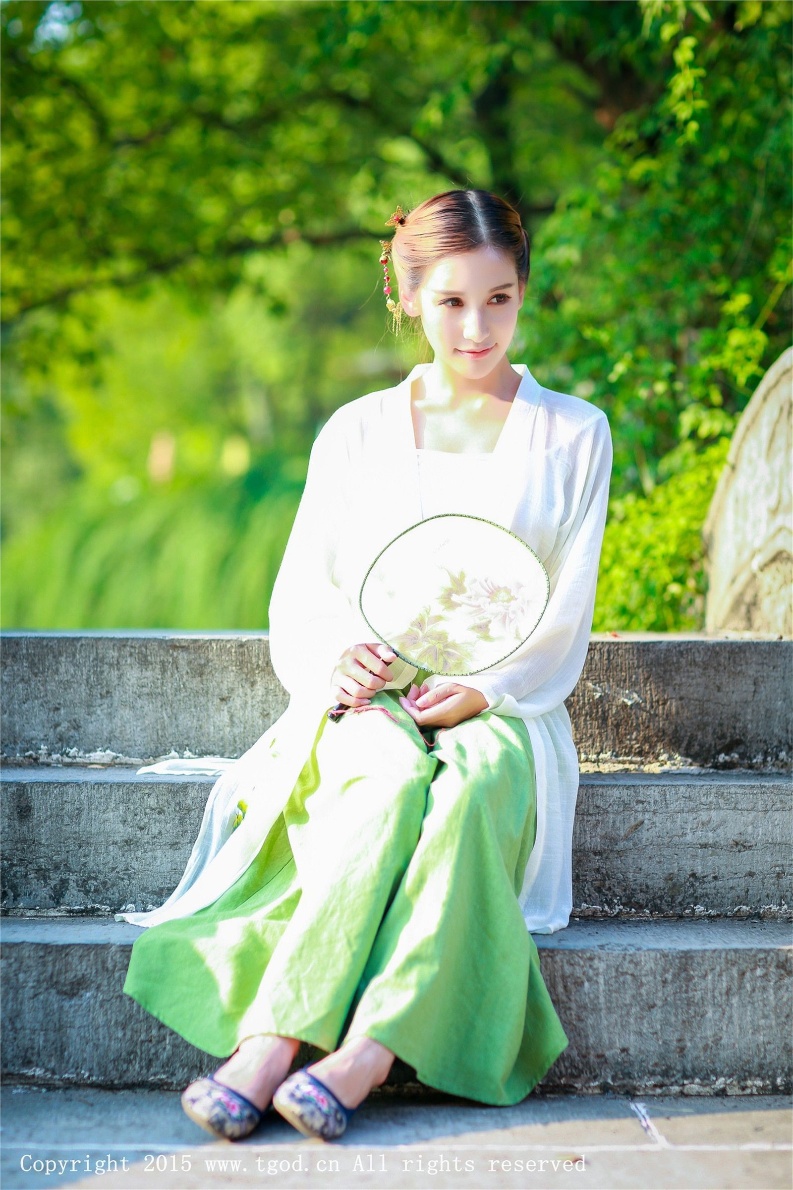 [TGOD推女神] 2015.09.22 艾希ICE 清新汉服之艾希女神